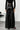 High Waist Fluid Black PU Leather Wide Leg Pants Secondary image