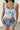Sweet Floral Wide Strap Crop Top Secondary image