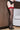 Red Edge Glossy Black Thigh-High Stockings Secondary image