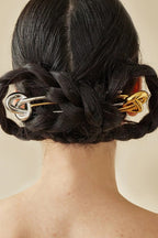 Elegant Polished Stainless Steel Hairpin