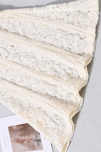 Low Rise Lace Flared Bodycon Pants