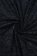Metallic Mesh Scarf Strapless Formal Dress
