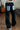 Double Waist Typography Wide Leg Jeans Secondary image