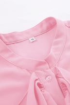 Chiffon Flare Sleeve Blouse