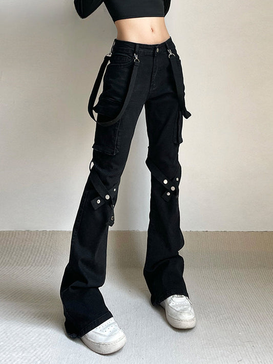 AltGoth Harajuku E-girl Pants for Halloween Style