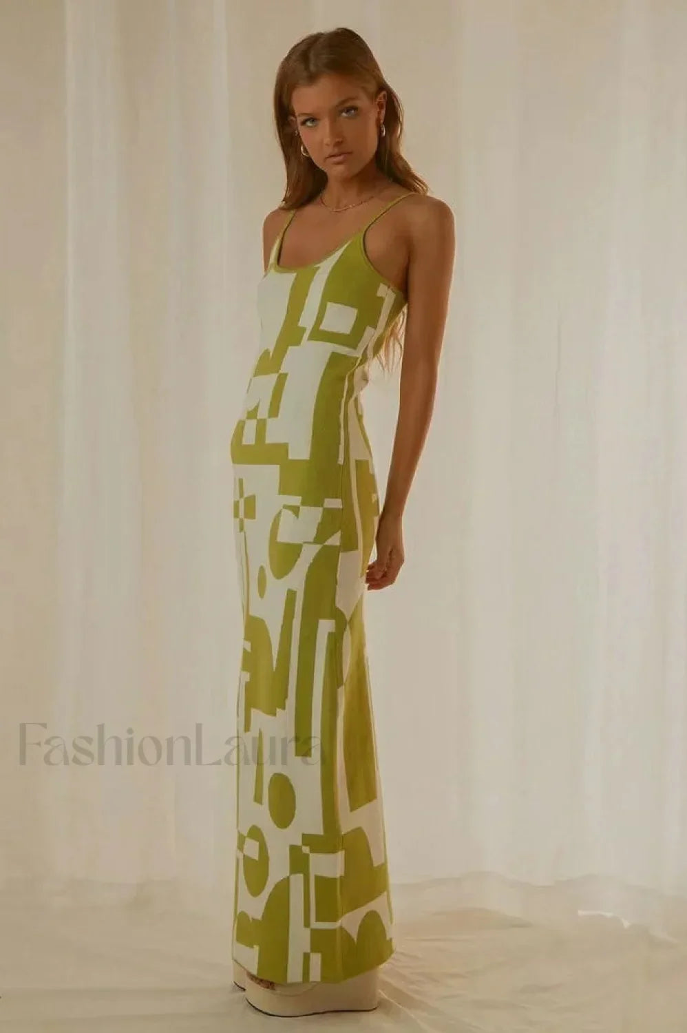 Cali Sweetheart Stylish Knit Maxi Dress Secondary image