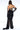 Callie Lace Satin Charming Corset High Slit Gown Secondary image