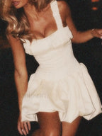 Cami Puff Mini Dress