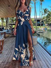 Camisole Two Piece Floral Dress