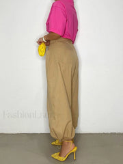 Cargo Loose Fit Pants Pants