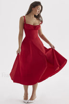 Carmen Elegant Bustier Sundress