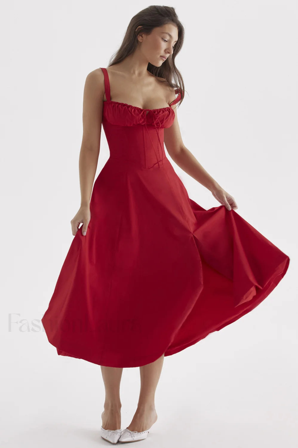 Carmen Elegant Bustier Sundress