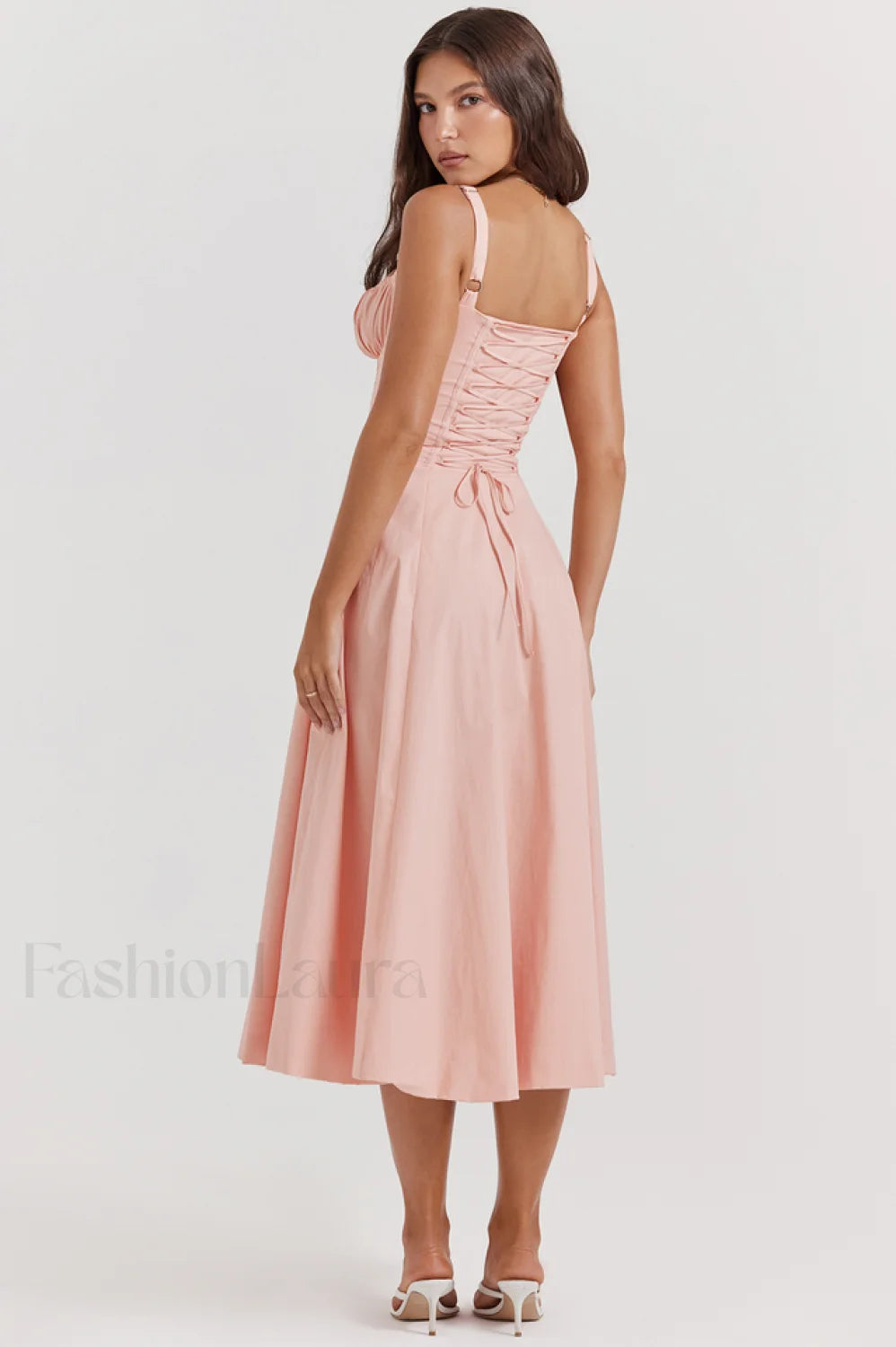 Carmen Pink Stylish Tunic Sundress