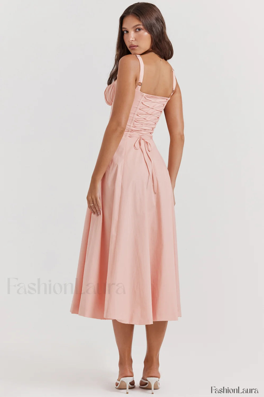 Carmen Pink Stylish Tunic Sundress