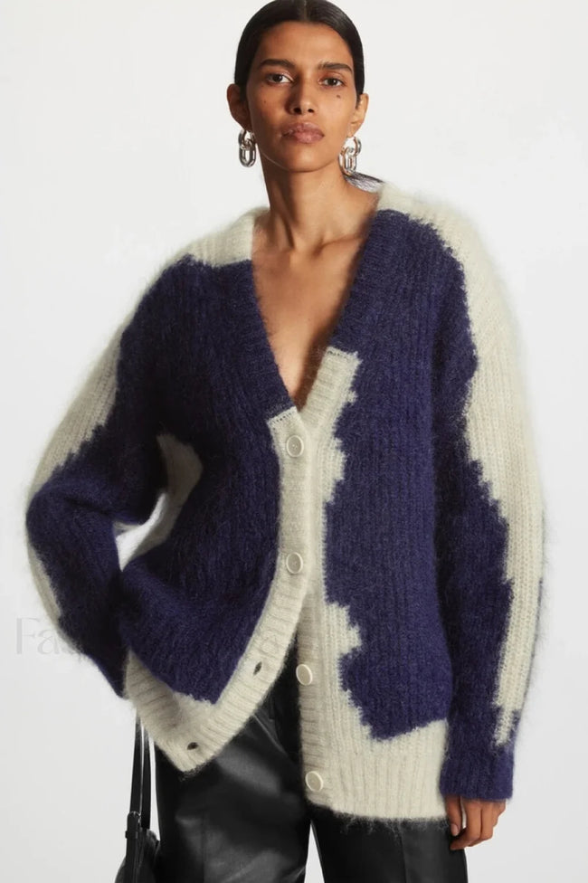 Casual Half Placket Cardigan Main image