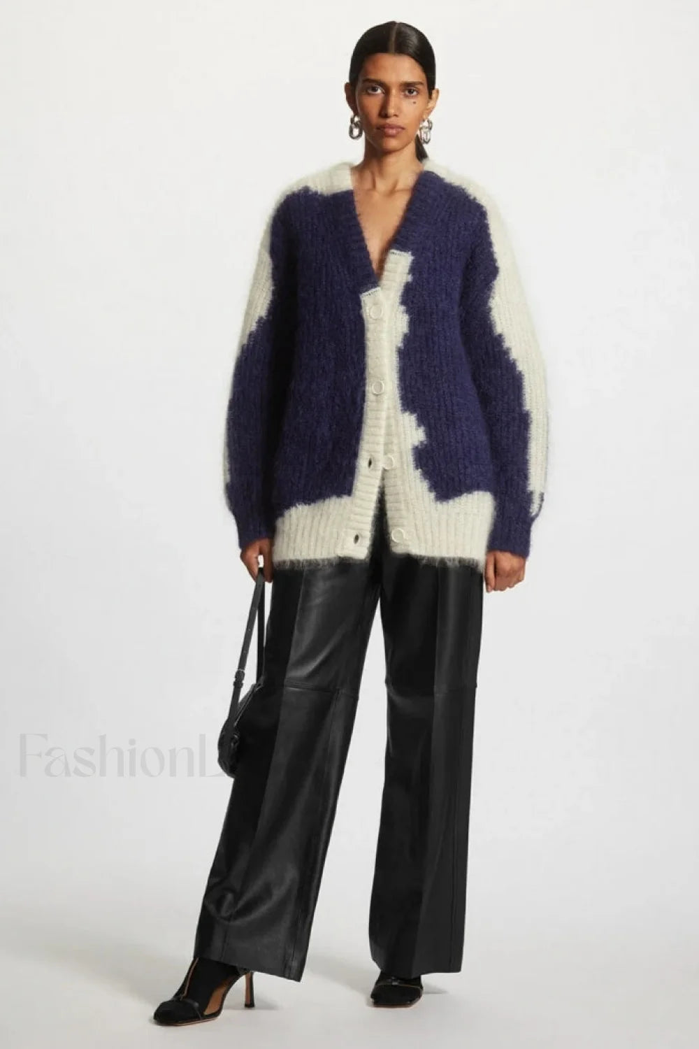 Casual Half-Placket Cardigan Secondary image