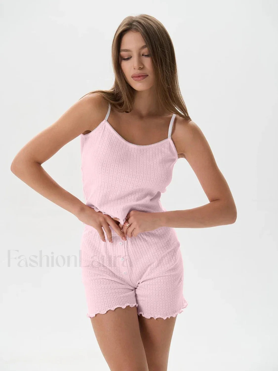 Casual Long Sleeve Robe Shorts Two Piece Set Secondary image