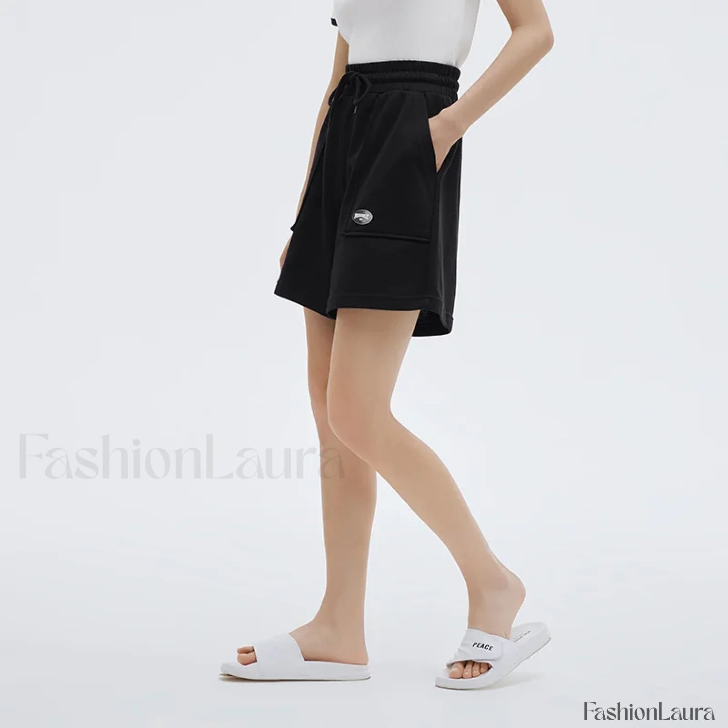 Casual Loose Knitted Sports Pajama Summer Short