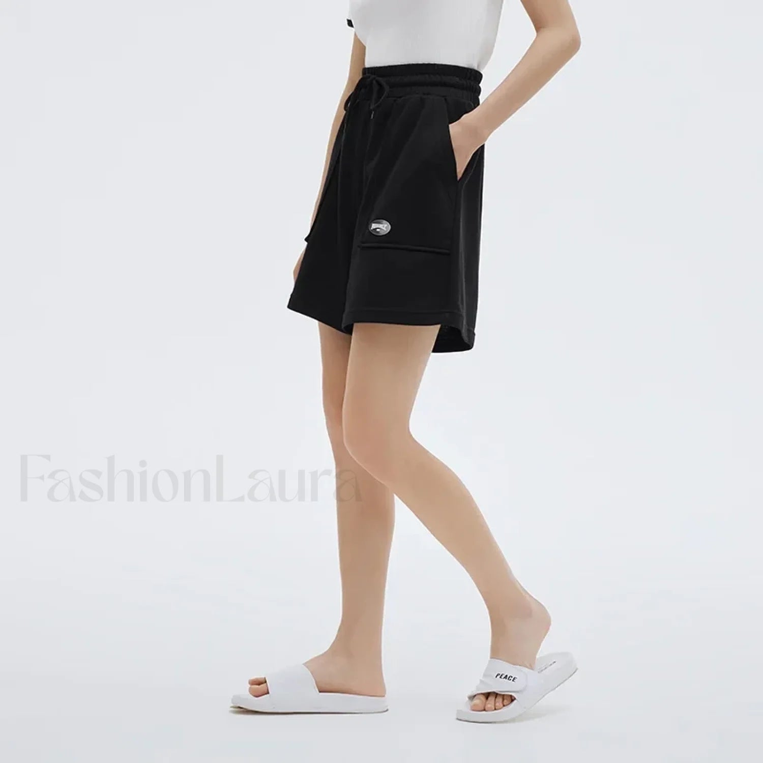 Casual Loose Knitted Sports Pajama Summer Short Secondary image