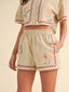Casual Loose Top Shorts Two Piece Set