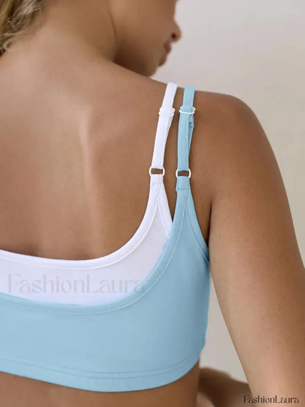 Casual Spaghetti Strap Crop Shorts Two Piece Set