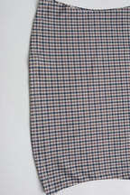 Houndstooth Print High Waist Pencil Skirt Set
