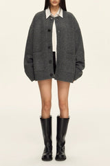 Relaxed Knit Cardigan