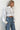 White Cropped Chiffon Ruffle Blouse Secondary image