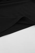 Elegant Satin Loose Mini Work Skirt