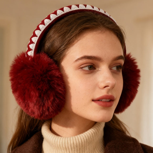 Plush Faux Fur Thermal Earmuffs Main image