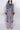 Denim Ostrich Feather Trim Belted Overcoat Secondary image