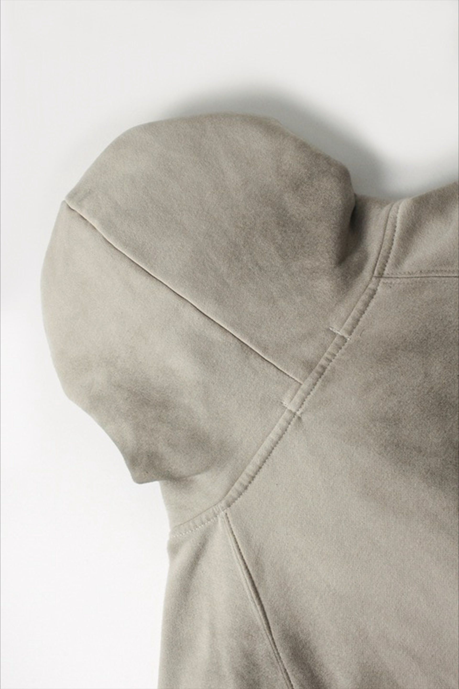 Distressed Washed Appliqué Letter Hoodie