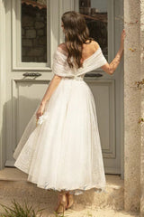 Elegant V-Neck Raglan Sleeve Midi Party Dress