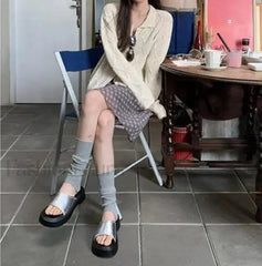 Chiffon Low Waist Patchwork Skirt