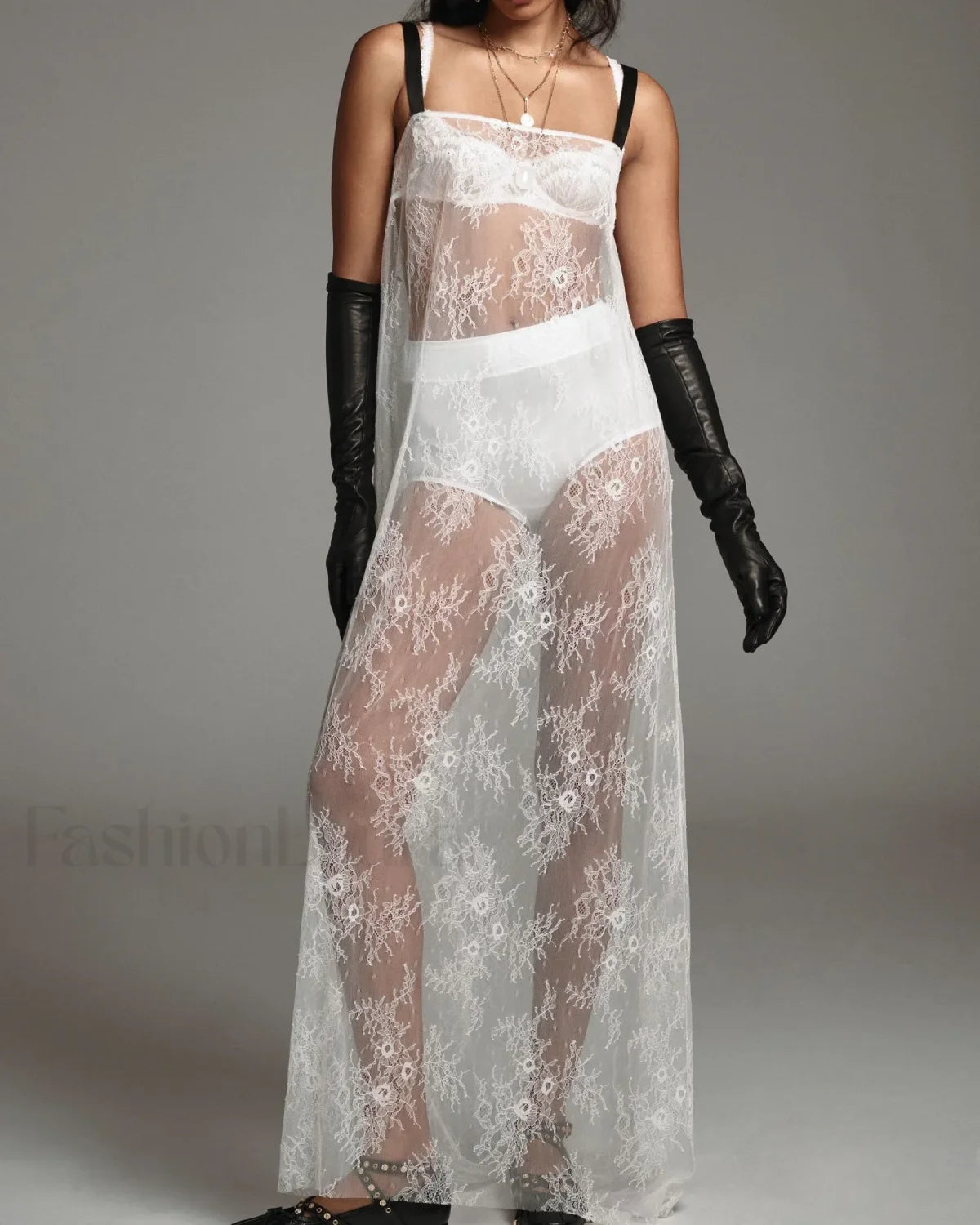Chiffon Patchwork Kimono Cover Up Secondary image