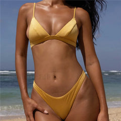 Classic Triangle Brazilian Bikini Set