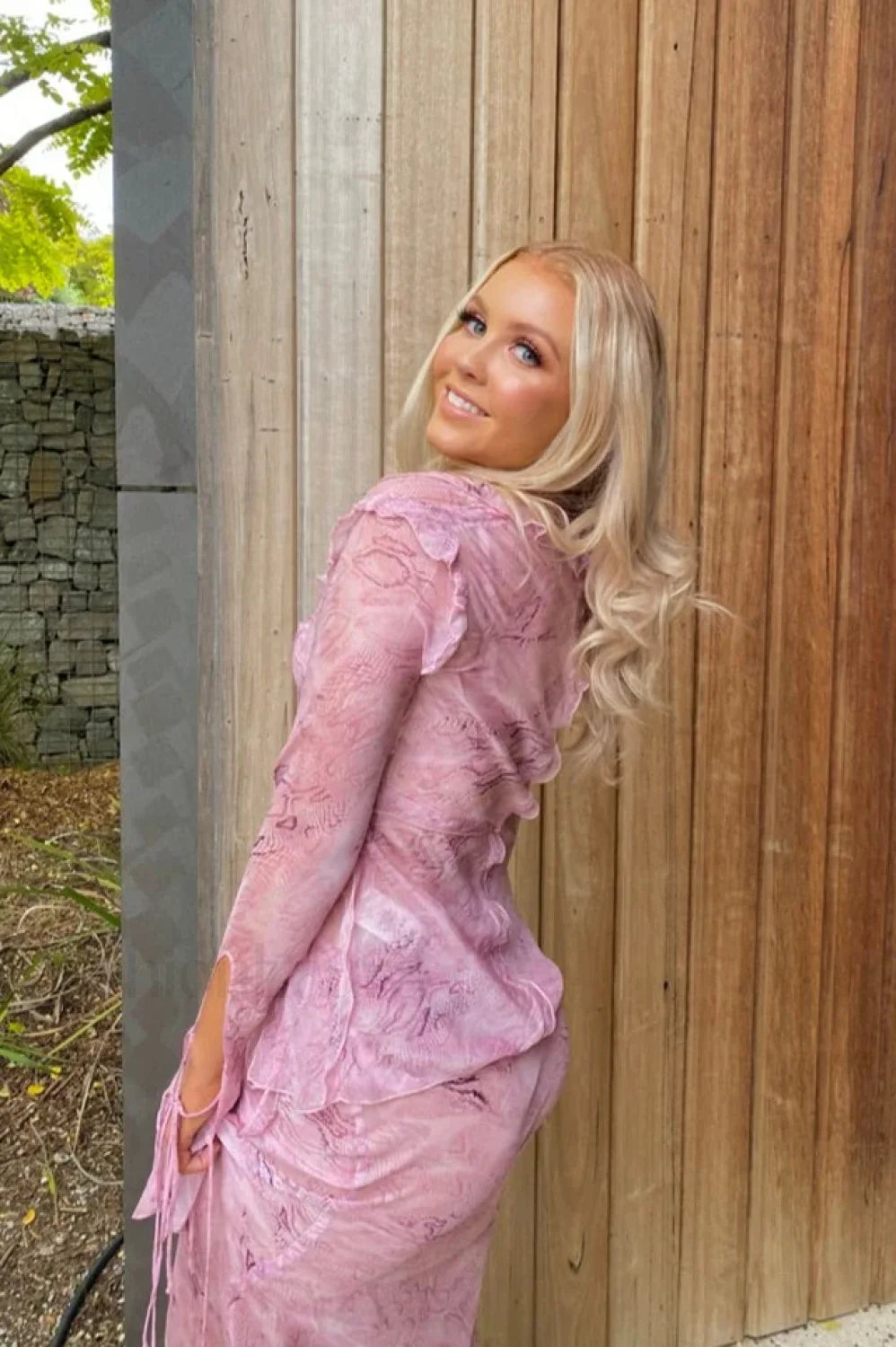 Cobra Blouse Stylish + Skirt Set