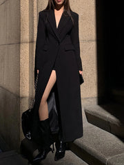 Collar Pocket Blazer Coat Blazers