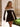 Color Block Off-Shoulder Long Sleeve Short Dress Secondary image