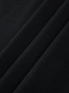 Contrast Trim Cutout Long Sweater Dress Sweater Dresses