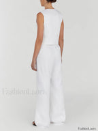 Cotton Casual Pants Set Pant Sets