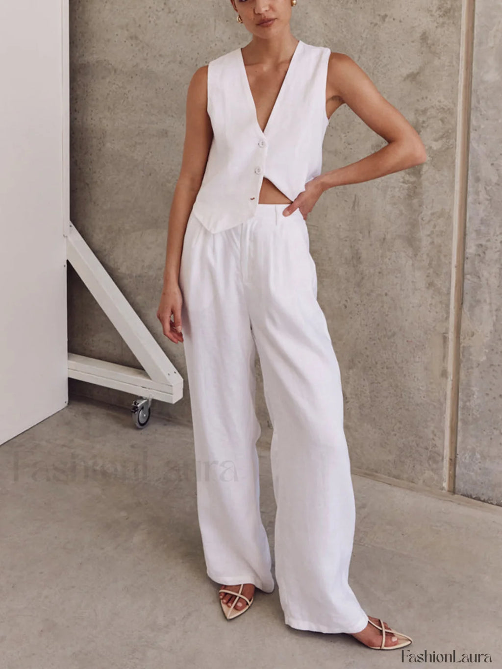 Cotton Casual Pants Set Pant Sets