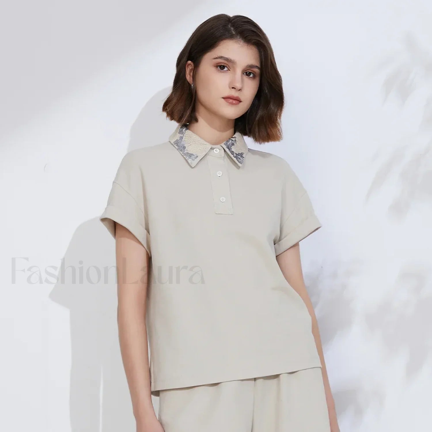 Cotton Summer Short Sleeved T Shirt Main image