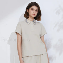 Cotton Summer Short Sleeved T Shirt