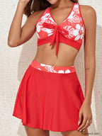 Cross Strap Padded Three Piece Set