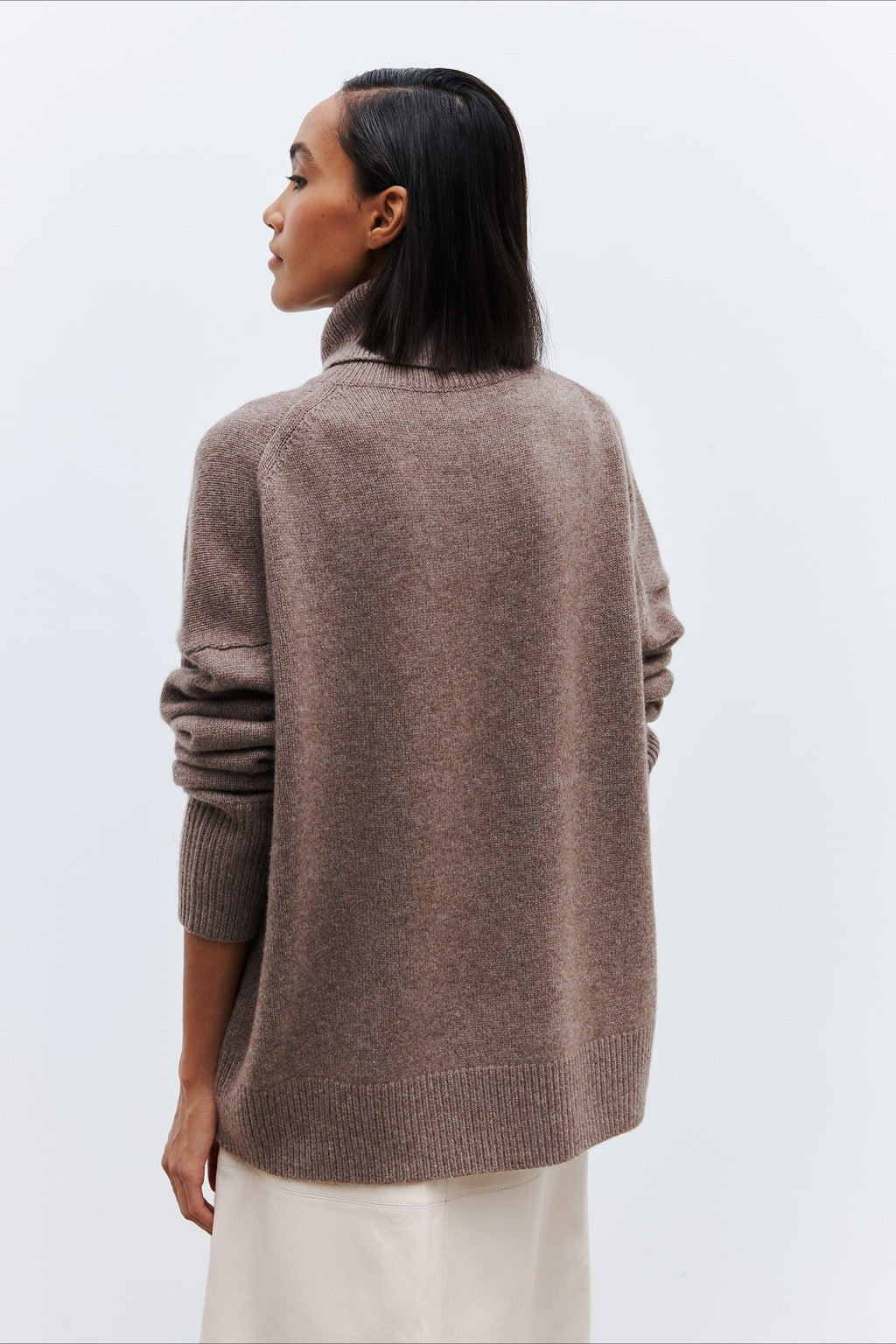 Anti Pilling Loose Turtleneck Sweater