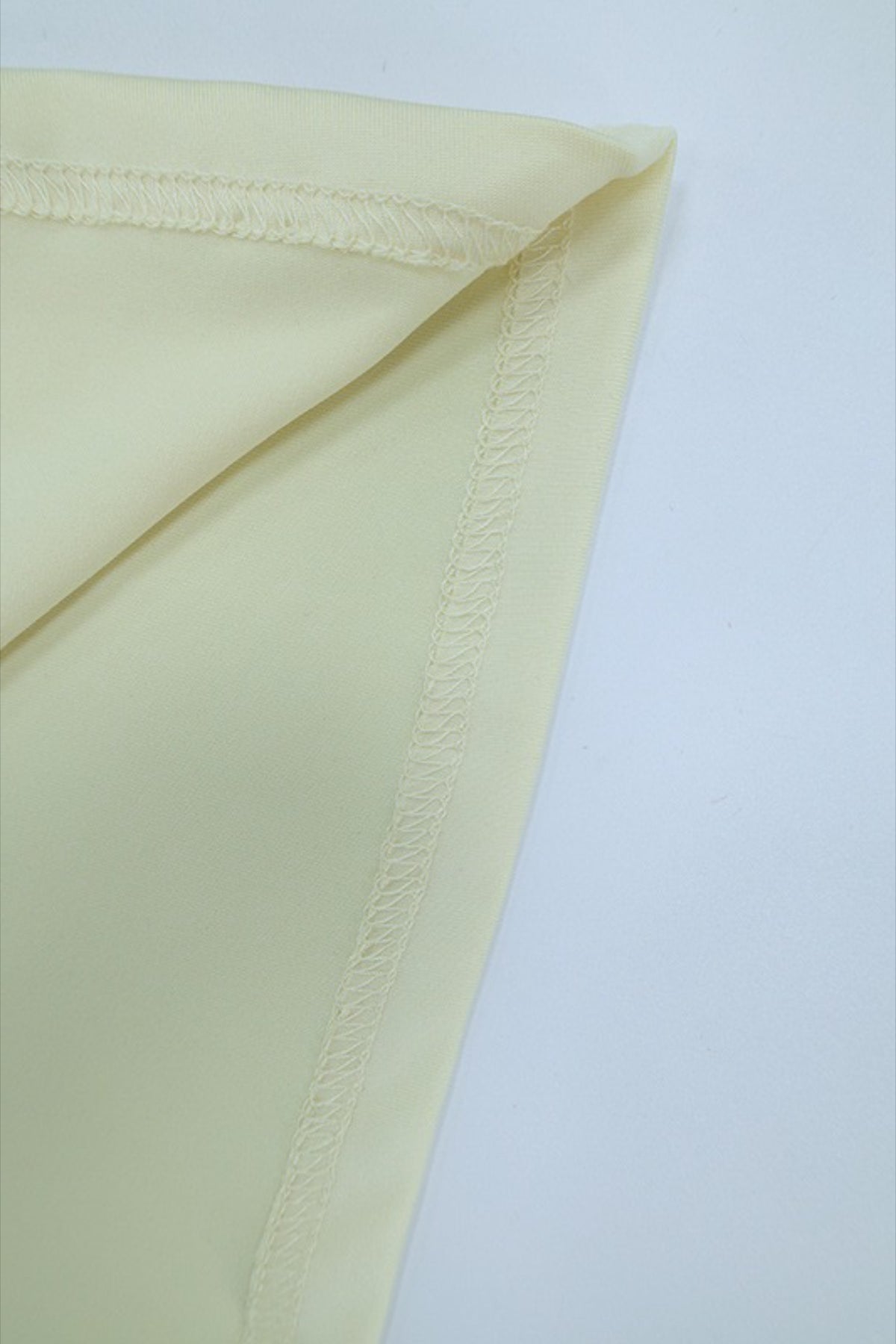Square Neck Ruched Milk Silk Formal Dress