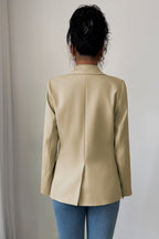 Minimalist Long Sleeve Blazer