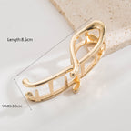 Chic Minimalist Irregular  Hair Claw