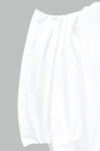 One Shoulder Corset Top High Waist Skirt Set